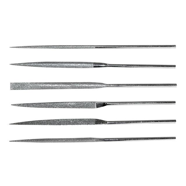 6 petites limes diamantees affuteurs remouleurs